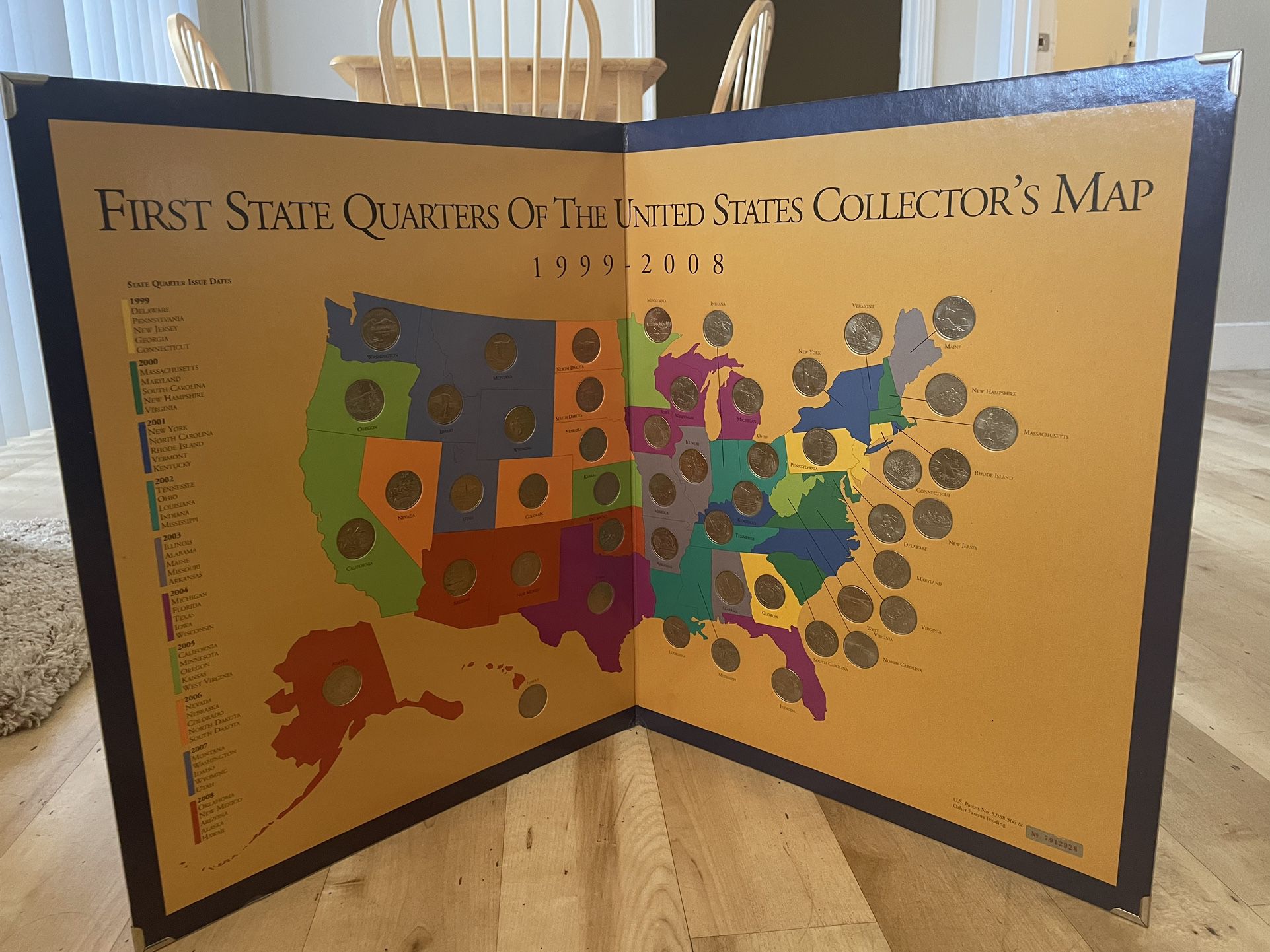 First State Quarters Of The United States-Complete Collection!