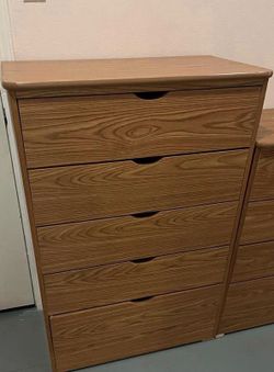 5  Drawer oak wood Kathy dresser