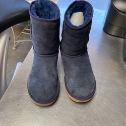 Ugg Australia Boots Dark Blue 7 Wide