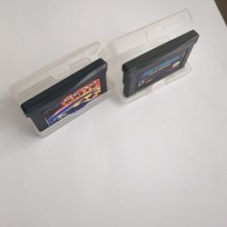 Top Gear Rally and Metroid reproductions gba