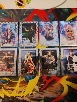 2026 wwe topps. 8 piece bundle