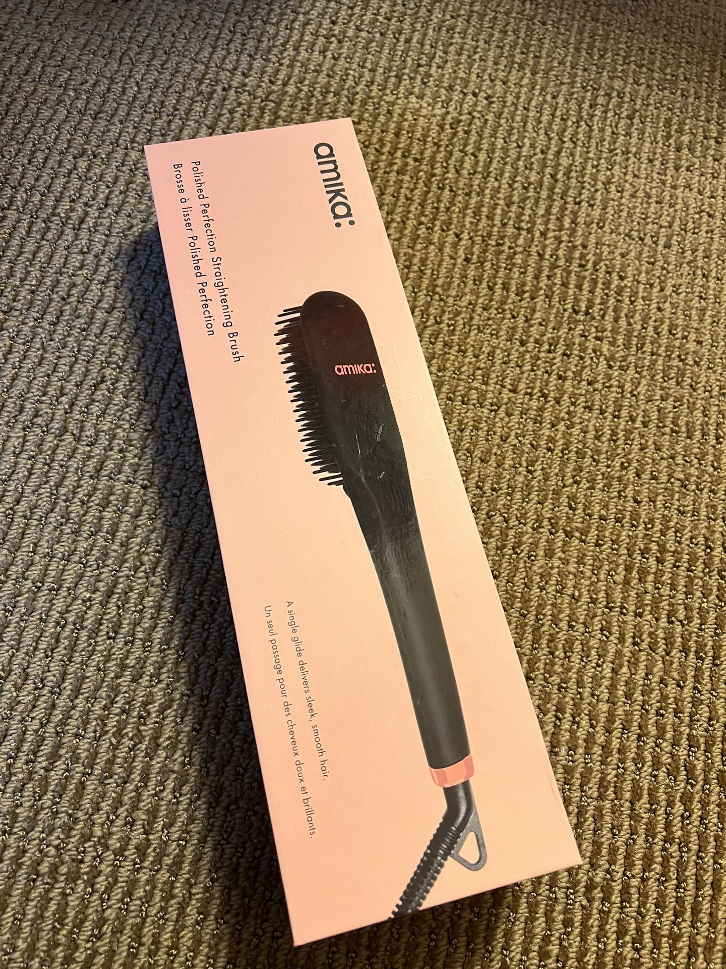 Amika Hair Straightening Brush (new!)