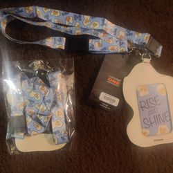 Disney And Godzilla Lanyards 