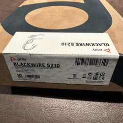 Poly Black Wire 5210 Head Set