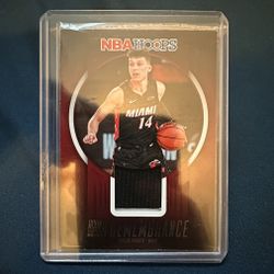 Tyler Herro Game Worn Jersey Card