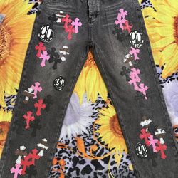 Chrome Heart Jeans 32, Or 36