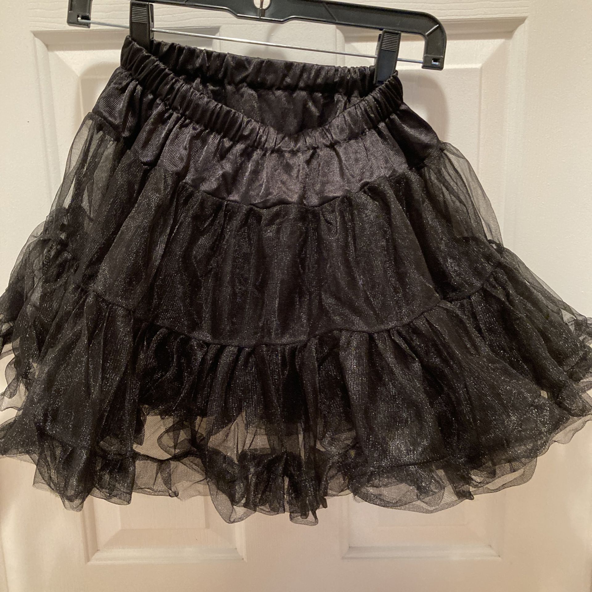 Black Petticoat One Size Fits Most Spirit Halloween
