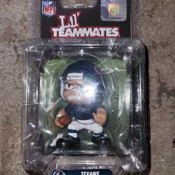Lil Teammates Collectible NFL Figure Houston Texans Running Back Series 1 one