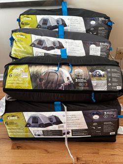 Core Equipment 6 Person Lighted Dome Tent