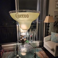 Giant XL Acrylic Cuervo Margarita glass