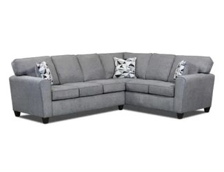 Gretna Grey 2-Piece Sectional