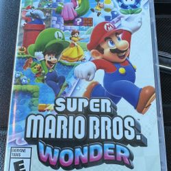 Super Mario Bros Wonder (BRAND NEW NEVER OPENED)