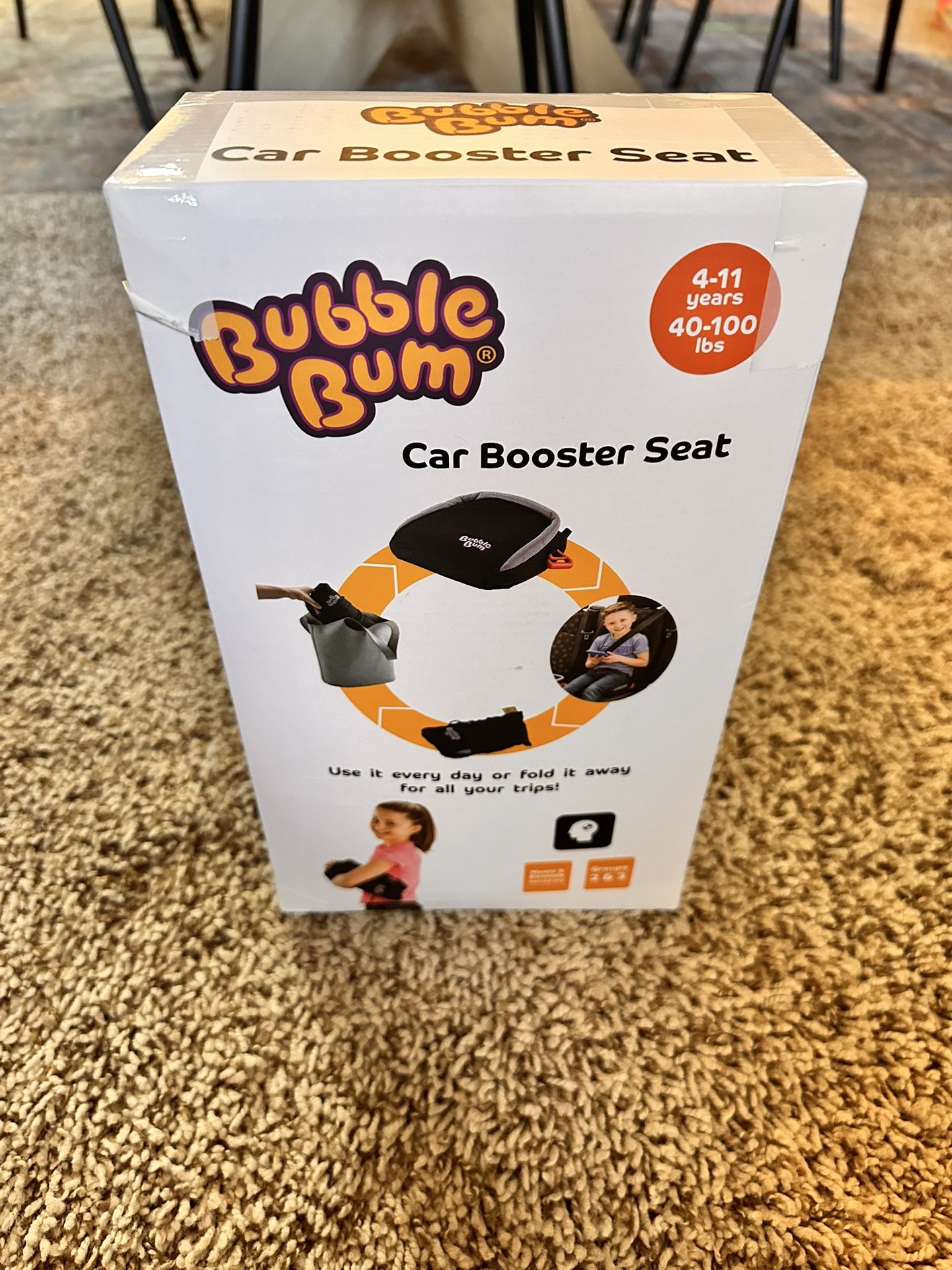 Bubblebum Car Booster Seat