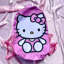 Light pink Hello Kitty backpack