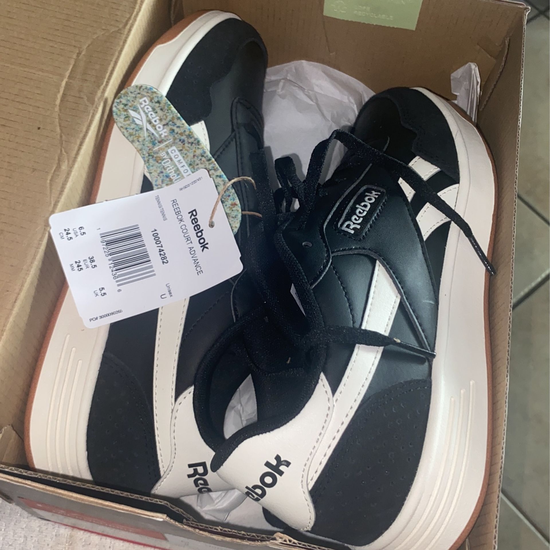 Reebok Court Advance Usa Size 6.5