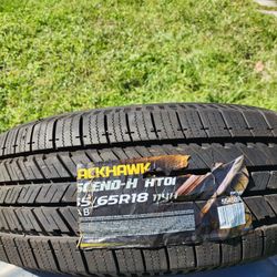 New BLACKHAWK TIRE.265/65R18 114H