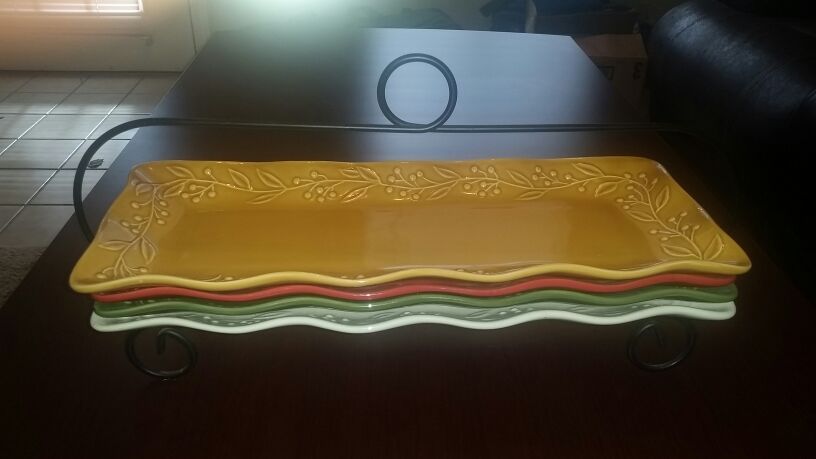 Real Home Stoneware Serving Set