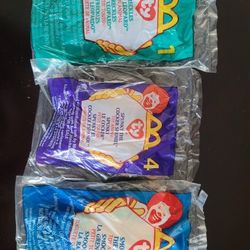 Ty Beanie  Babies In Original Sealed Bags