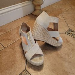 Cute Wedged Heels. Women Size 6