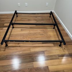 Universal Black Metal Bed Frame