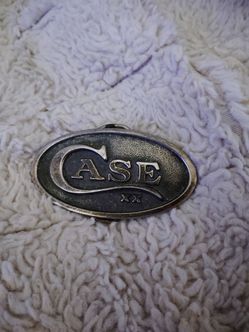 1970s CASE XX belt buckel