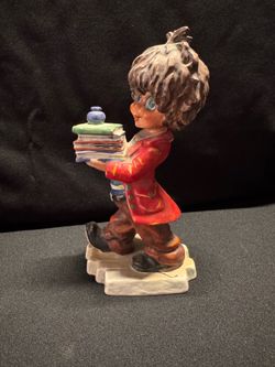 Goebel Hummel Boy Carrying Books Ceramic Figurine