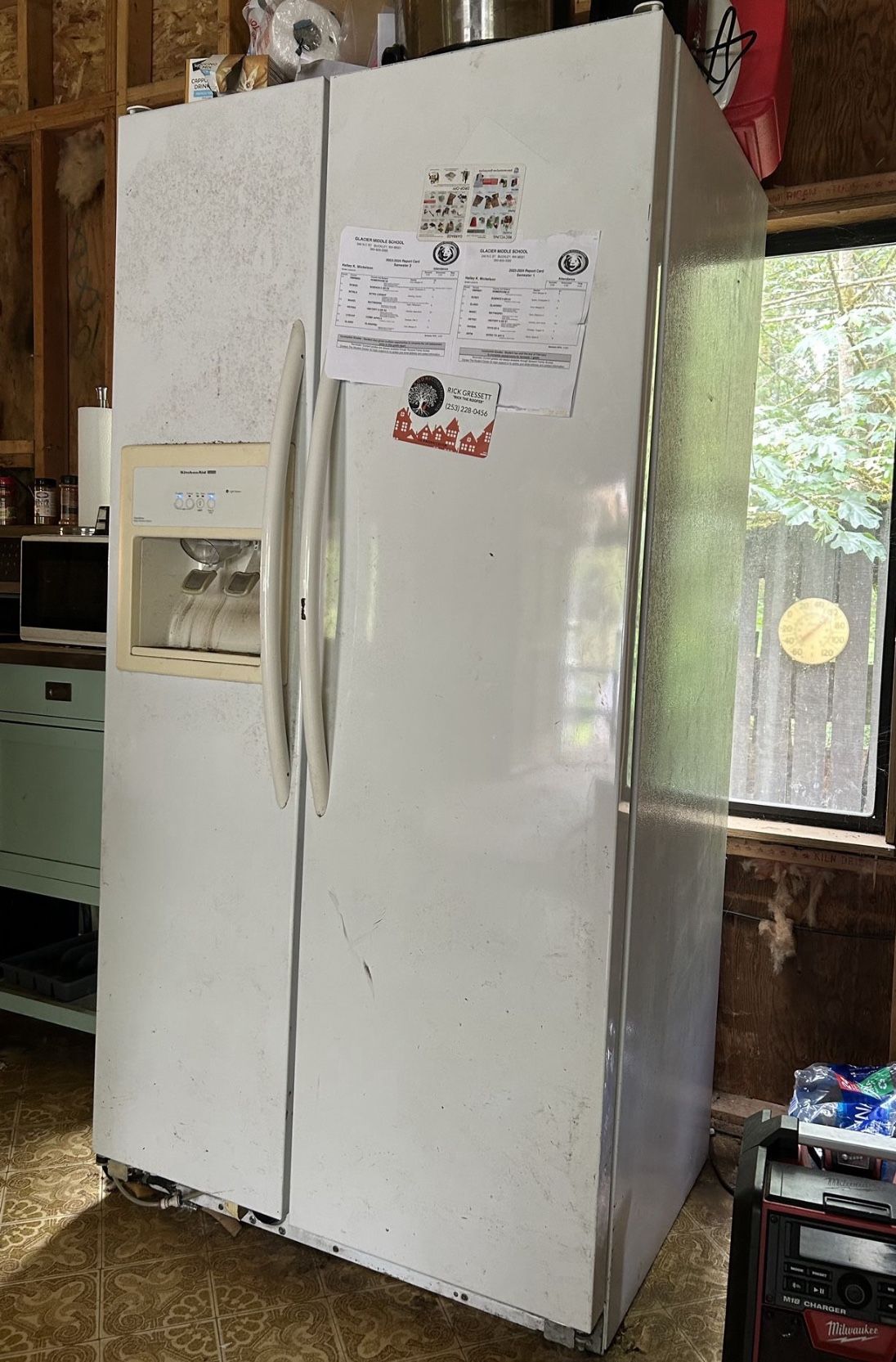 Fully Functional KitchenAid Refrigerator + Freezer
