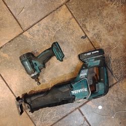 Makita Sawzall And Drill