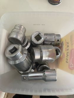 Large Impact Socket Set with Extension