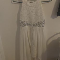 Speechless white child's dress/romper 