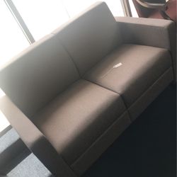 Waiting room sofa