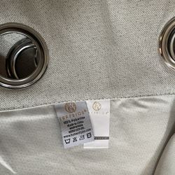 Grommet curtains (2 Panels) - New, no Packaging
