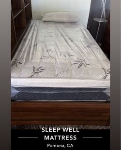 Twin size pillow top mattress