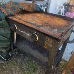 Blackstone Flat Top Griddle – Heavy Rust