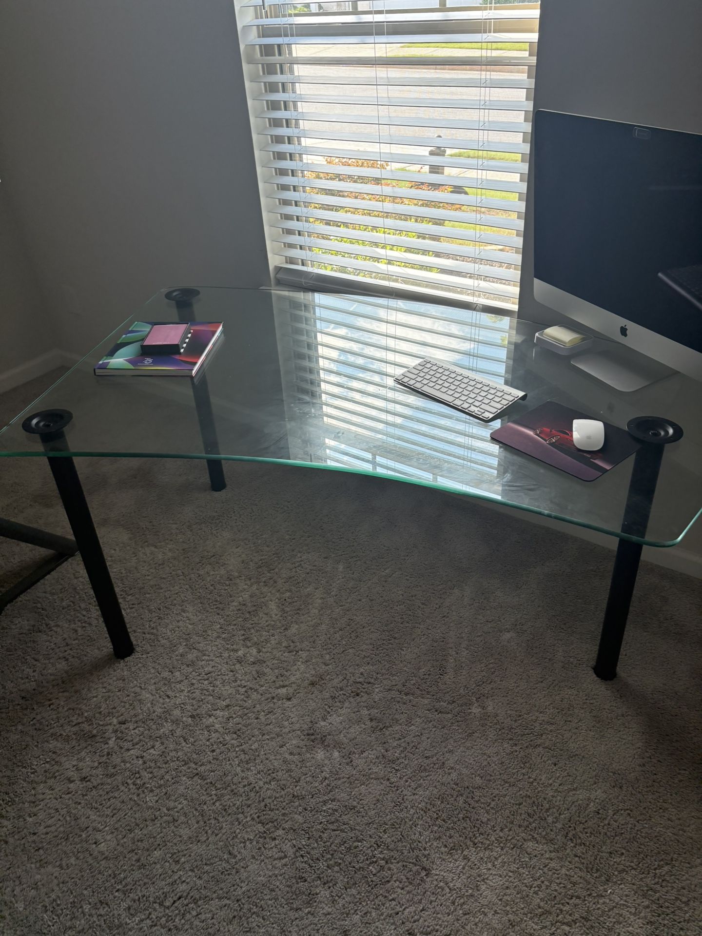Glass Desk