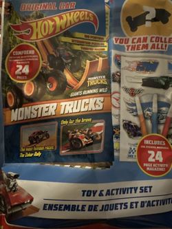 Hot Wheels Toy & Activity Set - New!