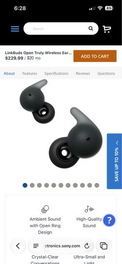 Sony Wireless Earbuds