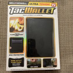 Bell + Howell Tac Wallet with RFID Protected Technology, As Seen on TV NEW