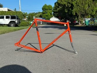Vintage Bridgestone Kabuki Hilltopper Lugged Steel Frameset 58cm 27"