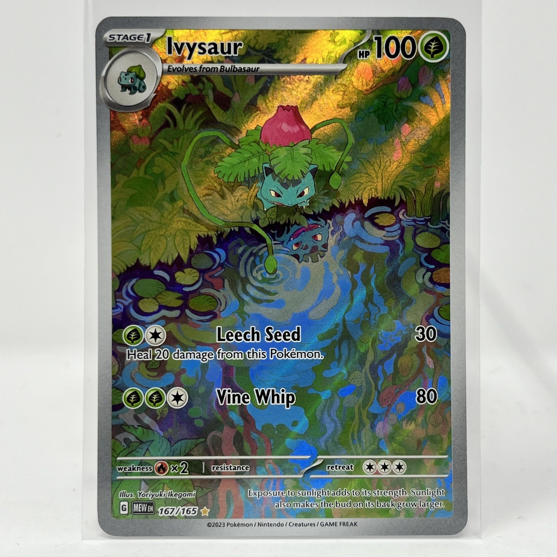 165 167 pokemon card Pokemon SV: Scarlet & Violet 151 Ivysaur