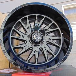 Brand New 20X12 Gloss Black TIS Rims *5X150* *TUNDRA* *-44MM Offset*