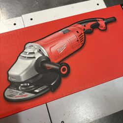 Milwaukee 15 Amp 7/9 in. Large Angle Grinder with Trigger Lock-On Switch (93)