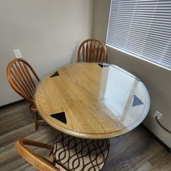 Dinner Table with Chairs