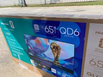 New Hisense Qled qd6  4K smart tv