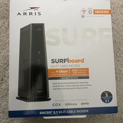 Modem Router Combo Arris SBG8300 Brand New UnOpened