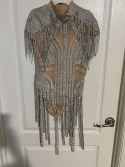 Rhinestone Body Suit