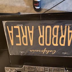 chevy impala lowrider HA plate