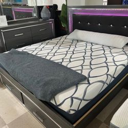 [OM] 🟪 Only $45 initial then take it home 🏡 Brand New  Lodanna Bedroom Set