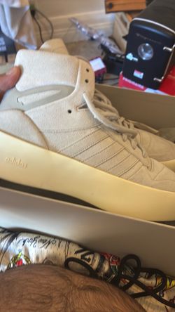 Adidas High-Top Sneakers White