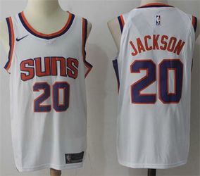 White Josh Jackson Suns Jersey Nike 20
